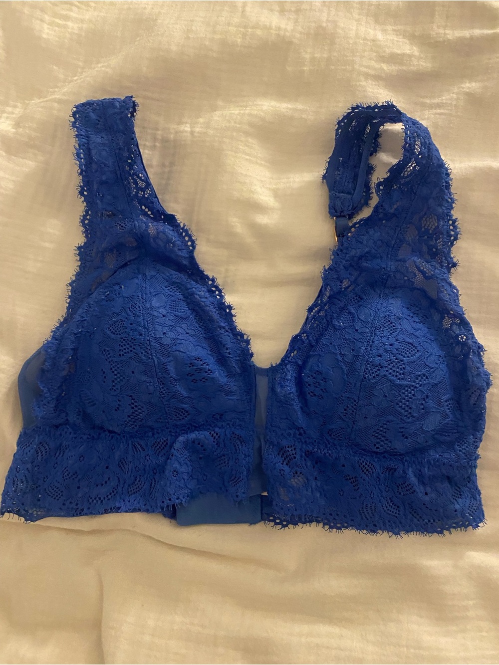 aerie Lace Bralette in Royal Blue